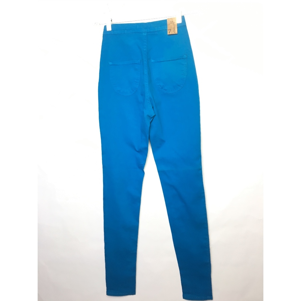 Fashion Nova Sunshine High Rise Royal Skinny Jeans - Picture 4 of 8